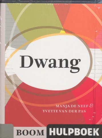 Dwang / Boom Hulpboek - Y. van der Pas 9789085066125, Verzenden, Zo goed als nieuw, Y. van der Pas