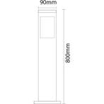 LED Tuinverlichting - Staande Buitenlamp - Kavy 5 - E27, Staande lamp, Nieuw, Ophalen of Verzenden, Led