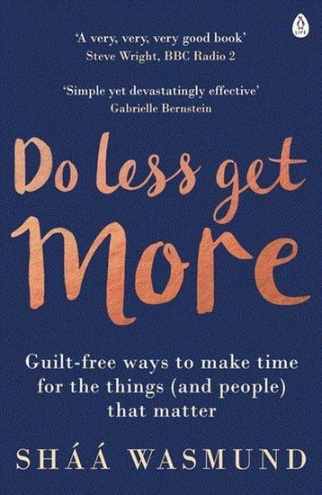 Do Less Get More - Sh Wasmund 9780241003695, Verzenden, Zo goed als nieuw, Sh Wasmund