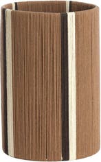 2dekans | Light & Living Lampenkap Medan - Donkerbruin -, Ophalen of Verzenden, Zo goed als nieuw