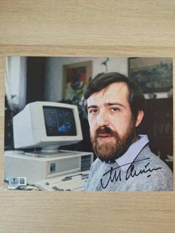 Alexey Pajitnov - Tetris Creator and Designer - Signed in, Nieuw