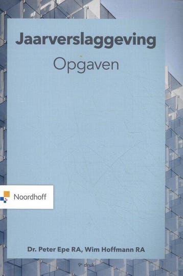 Boek Jaarverslaggeving opgaven 9789001590796, Verzenden, Zo goed als nieuw