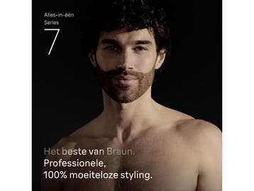 Braun All-in-One Series 7 AIO7560 - Baardtrimmer Tondeuse, Verzenden, Nieuw