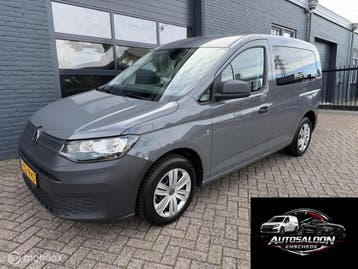 Volkswagen Caddy Cargo 1.5 TSI DSG 12-2022 58.000 km Airco, Automaat, Stof, Gebruikt, Zwart