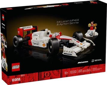 Lego Set - 10330 - Icons - McLaren MP4/4 & Ayrton Senna, Nieuw