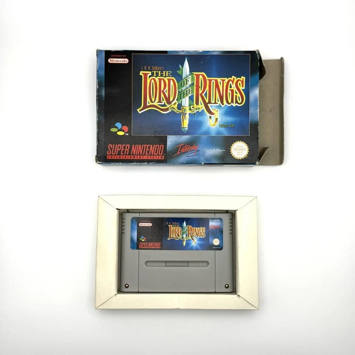 The Lord of the Rings - Super Nintendo SNES - PAL EUR - Box…, Spelcomputers en Games, Games | Nintendo Super NES, Zo goed als nieuw