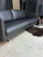 Montis Axel 3,5 Zits - Nieuw Leer, Zo goed als nieuw, Driepersoons, Rechte bank