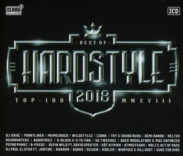 Hardstyle Top 100 - Best Of 2018 CD, Verzenden, Nieuw in verpakking