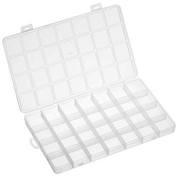 Fako Bijoux - Opbergdoos XLarge - 28 Vakjes - Kralendoos -, Verzenden, Nieuw