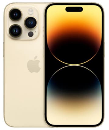 Refurbished iPhone 14 Pro 256GB Goud, Verzenden, Nieuw