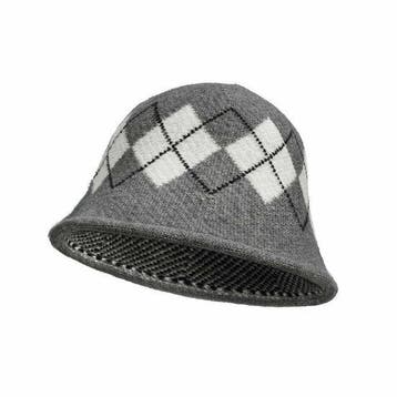 Bucket Hat Hoedje – Ruit Patroon – One Size – Grijs wit, Kleding | Dames, Hoeden en Petten, Nieuw