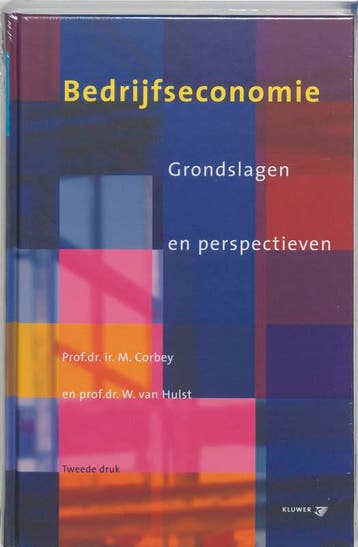 Bedrijfseconomie 9789013024074 M. Corbey, Verzenden, Zo goed als nieuw, M. Corbey