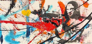 Michele Socionovo - Gioconda street art limited edition n2/5