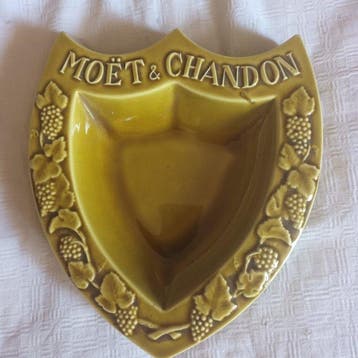 Proceram France - Asbak - Porselein - Champagne Moet &