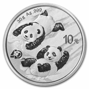 Chinese Panda 30 gram 2022, Verzenden, Oost-Azië, Losse munt, Zilver