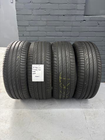 215/55/17 BRIDGESTONE TURANZA T001 6MM 4 STUKS €200,- (0317), Auto-onderdelen, Ophalen, 17 inch, Band(en), Personenwagen