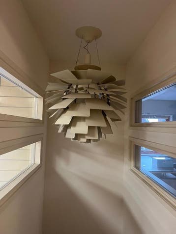 Hanglamp, wit, Nieuw