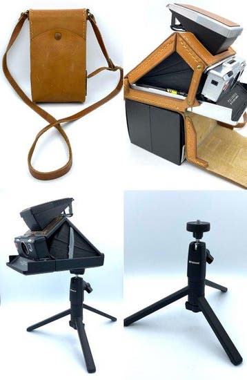 Polaroid Accessoire: tripod en ever-ready case Instant, Nieuw