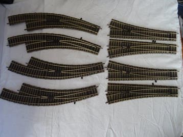 Fleischmann H0 - 6140/6142 - Treinset (8) - 8 Profi-wissels,, Nieuw