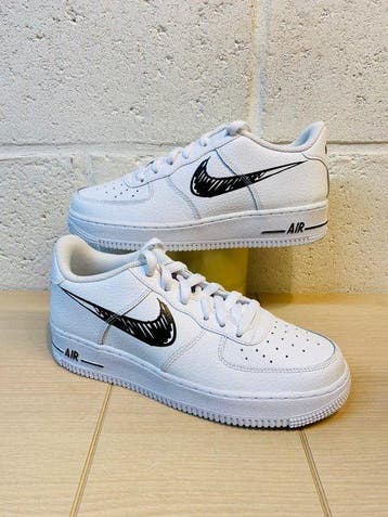 Nike - Air Force One Low Script Black P39 - Sneakers - Maat:, Nieuw