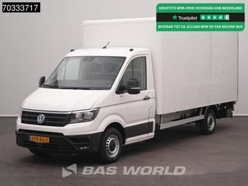 Volkswagen Crafter 140pk XL Laadklep DHollandia Automaat Zi, Automaat, Stof, Gebruikt, Euro 6