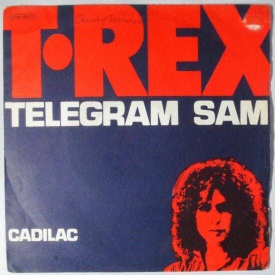 T.Rex - Telegram Sam - Single, Cd's en Dvd's, Vinyl Singles, Verzenden