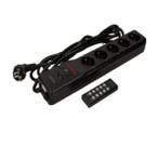 Stekkerdoos 5 voudig -  Met penaarde - Op afstand bestuurbaa, Ophalen of Verzenden, Nieuw, Overige typen