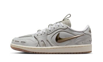 Jordan 1 Low Method of Make V3 Summit White Gum (Womens), Nieuw