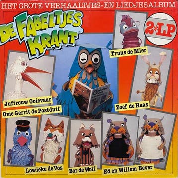 De Fabeltjeskrant - Het Grote Verhaaltjes- En Liedjesalbum, Ophalen of Verzenden, Gebruikt