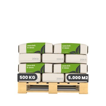 Lavagrit van Eifel oergesteente (25x - 500 kg - voor 5.000, Verzenden, Mest