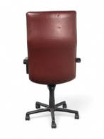 Artifort Michigan stoel, leder, bordeaux-zwart, Ophalen of Verzenden, Gebruikt