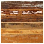 vidaXL Tafelblad vierkant 15-16 mm 70x70 cm massief, Huis en Inrichting, Tafels | Eettafels, Verzenden, Nieuw