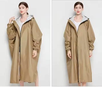 Dames Regenponcho Waterdicht Ademend Lichtgewicht Fiets, Verzenden, Nieuw