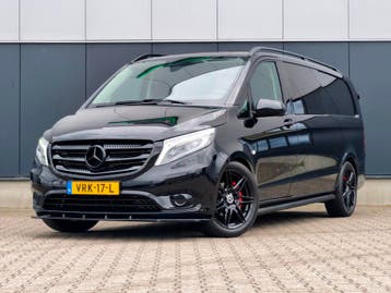 Zakelijke Lease |  Mercedes-Benz Vito 116CDI XXL DUBBELE CAB, Automaat, Gebruikt, Zwart, Diesel