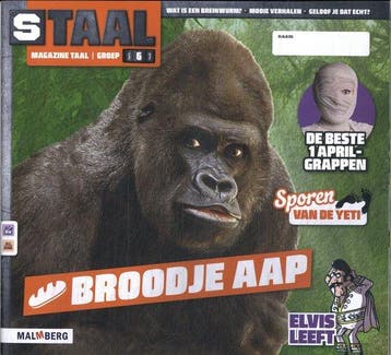 thema 5 Broodje aap groep 6 / Staal / magazine taal, Boeken, Verzenden, Zo goed als nieuw