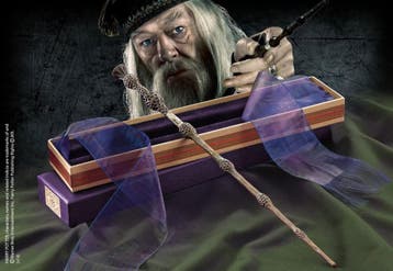 Harry Potter Wand Albus Dumbledore 38 cm, Ophalen of Verzenden, Nieuw