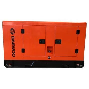 Daewoo DAGFS-35 Diesel Generator – 35 kVA – 28 kW – 3-fase, Doe-het-zelf en Verbouw, Ophalen of Verzenden, Zo goed als nieuw, 30 kVA of meer