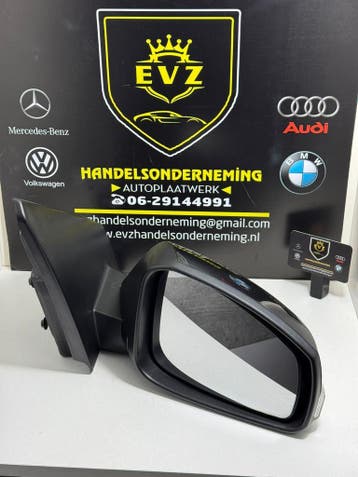 Renault Megane iii bj.2012 buitenspiegel rechts zwart TEGNE, Auto-onderdelen, Gebruikt, Renault