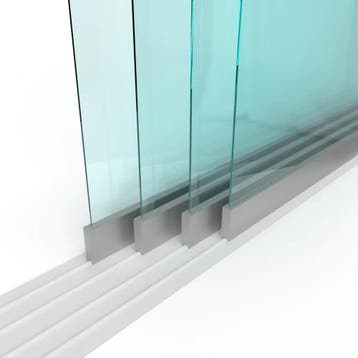 Schuifloket XL op maat - 4 panelen, 4 sporen, Ophalen of Verzenden, Nieuw