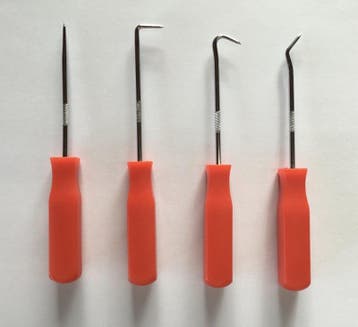 Hook & Picks set 4 stuks, Auto diversen, Autogereedschap, Ophalen of Verzenden, Nieuw