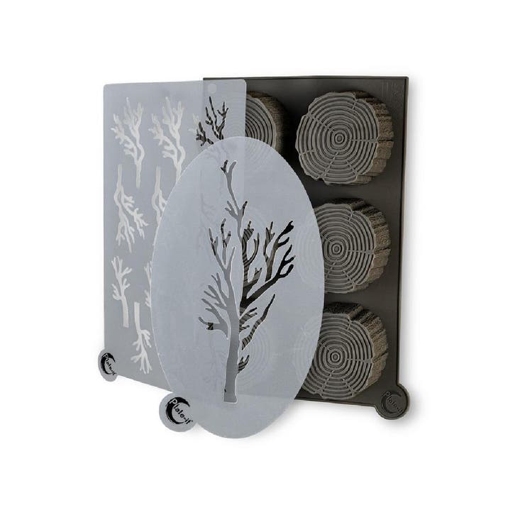 Plate-it Garneermallen Wood Set/3**, Hobby en Vrije tijd, Taarten en Cupcakes maken, Nieuw, Verzenden