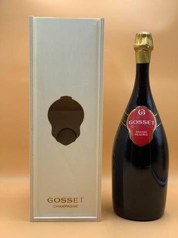 Gosset, Grande Réserve - Champagne Brut - 1 Dubbele, Nieuw