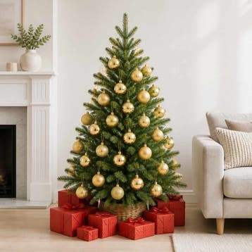 vidaXL Kerstballen set 75 st Goud 6 cm Polystyreen, Verzenden, Nieuw