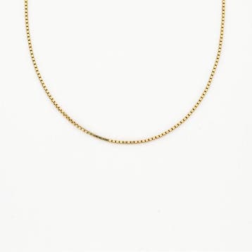 Halsketting - 14 karaat Geel goud, Sieraden, Tassen en Uiterlijk, Kettingen, Nieuw