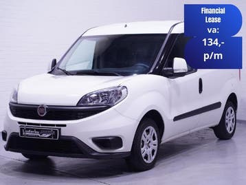 Fiat Doblò L1H1 | Financial Lease voor 127 p/mnd, Stof, Gebruikt, Euro 6, Overige carrosserieën