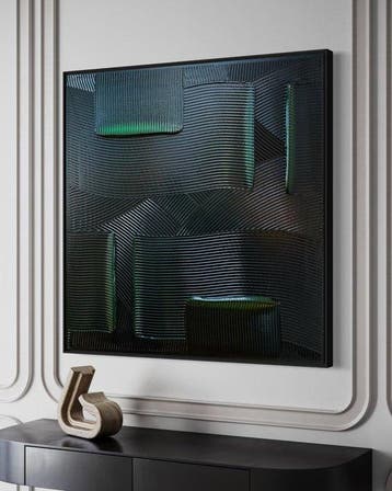 Sarah Schwarzl - Frequency SAP GREEN (Frame included)