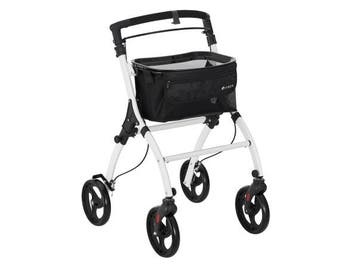 Veiling - Aluminium Rollator Active - Wit, Nieuw