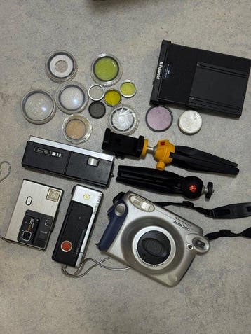 Polaroid, Kodak, Vivitar, Agfa, Manfrotto, Fujifilm instax, Nieuw