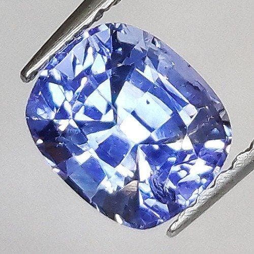Blauw Saffier - 1.46 ct - Antwerp Laboratory for Gemstone, Sieraden, Tassen en Uiterlijk, Edelstenen