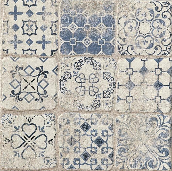 Vloertegel/Wandtegel Imola Decortegel Alzulaco Blauw 33x33, Doe-het-zelf en Verbouw, Tegels, 20 tot 40 cm, 20 tot 40 cm, 10 m² of meer